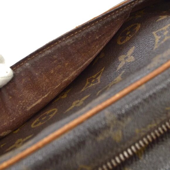 Auth Louis Vuitton COMPIEGNE 28 CLUCTH BAG PURSE MONOGRAM M51845 864S - Picture 4 of 12